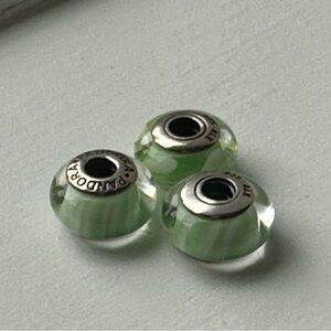 Pandora glass beads